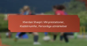 Xherdan Shaqiri: VM-prestationer, Klubbtriumfer, Personliga utmärkelser